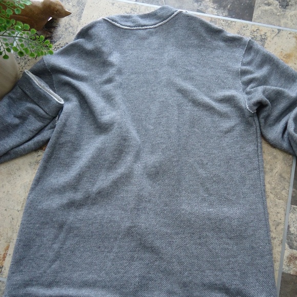 Anthropologie Bordeaux Cardigan M Longer Length - Picture 7 of 7